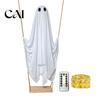 Decorazioni di Halloween per Esterni Altalena Sospesa Decorazione Fantasma, Luci Accese Grandi Oggetti di Scena Spettrali su A per Giardino Esterno Cortile Portico Decorazione Albero Montaggio Facile