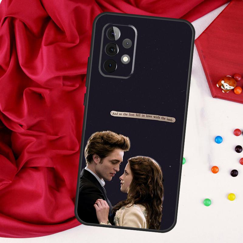 TV Twilight Bella Edward For Samsung Galaxy A52 A32 A22 A54 A14 A16 A26 A36 A56 A55 A35 A05 A06 A15 A53 A33 A13 Case