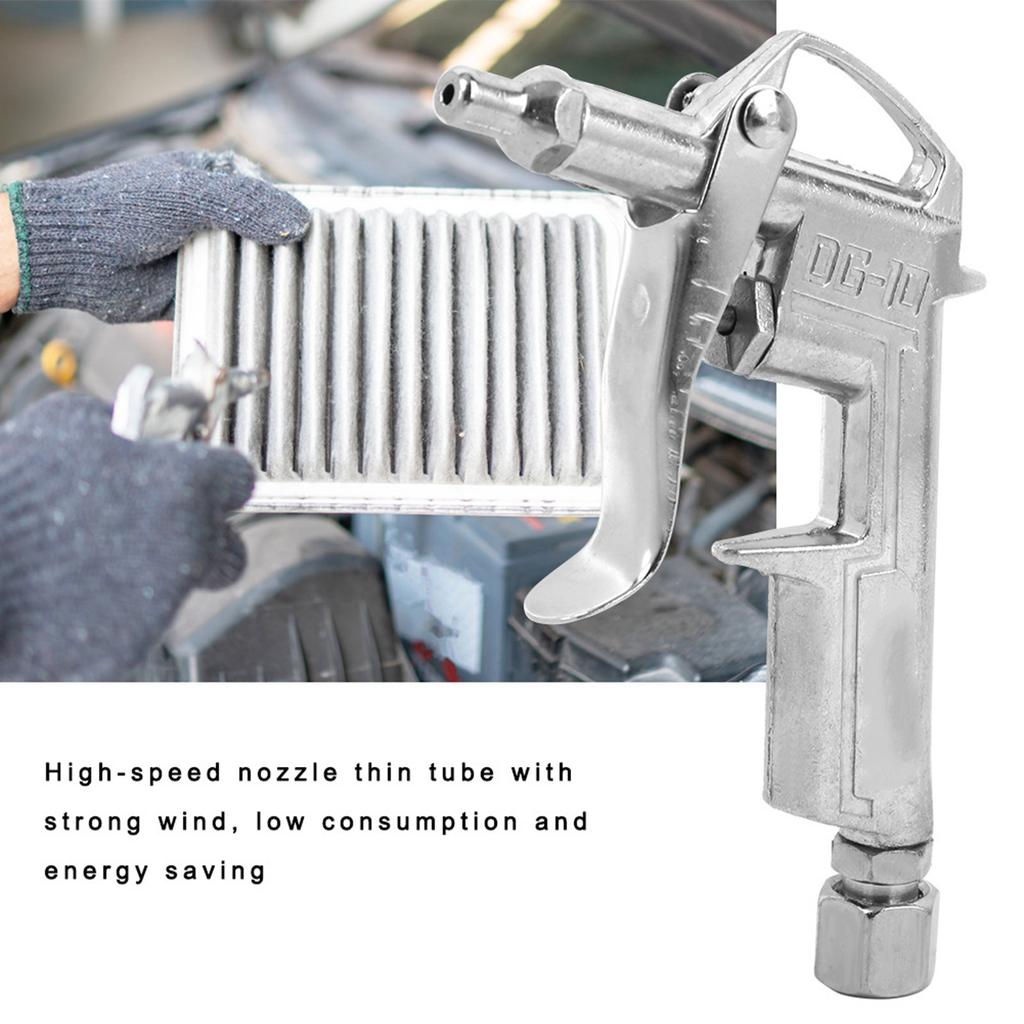 Pneumatická ofukovací pistole na prach Nastavitelná slitina hliníku pro motocyklový opravárenský průmysl