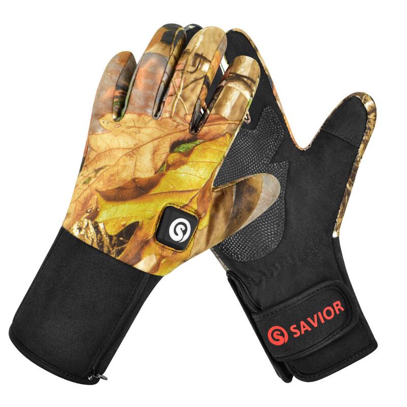 REACH STAR SAVIOR Heated Touchscreen Ski Gloves