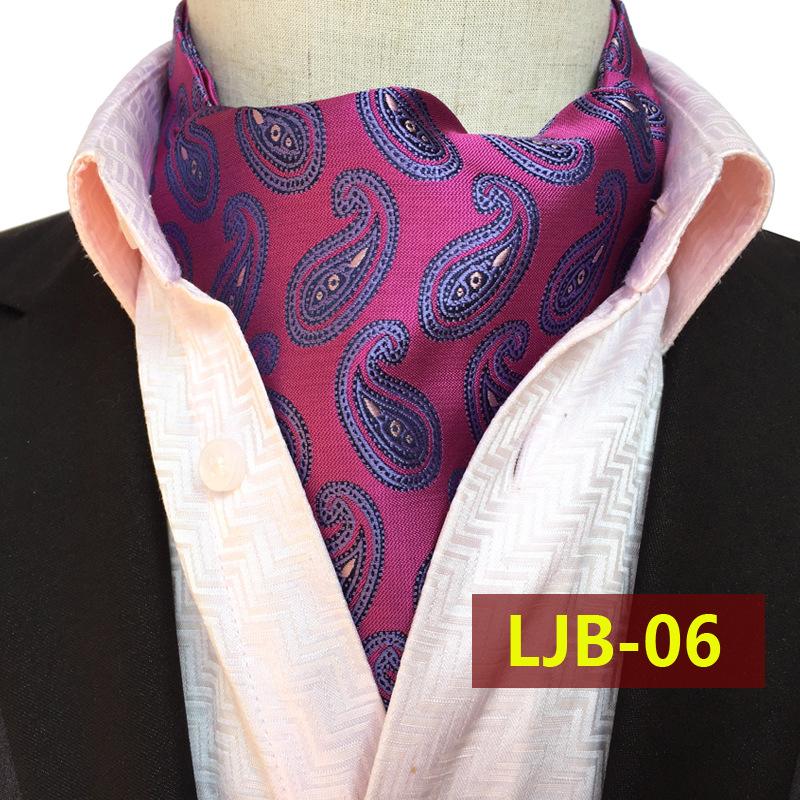 Tie Polyester Jacquard Men'S Trendy Scarf, Men'S Fashion Scarf