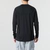 Under Armour Letter Logo Printed Basketball Sports Crew Neck Long Sleeve T-Shirt Men Tops Black 1383398-001