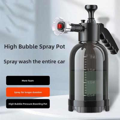 Multi-functional Pressure Car Wash Foam Sprayer 2l Adjustable Nozzle Auto Cleaning Foam For Car Exterior Interior Cleaning K4d9