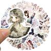 50Pcs/Set Lolita Girls Series 01 Stickers DIY Fashion Mixed Waterproof Doodle Decals Stickers
