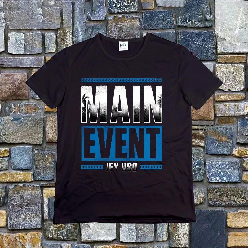 Retro Tričko Jey Uso Yeet Vtipné citáty Wresting Lovers Grafické tričko Měkké Unisex Tričko s výstřihem do O Letní tričko Módní topy