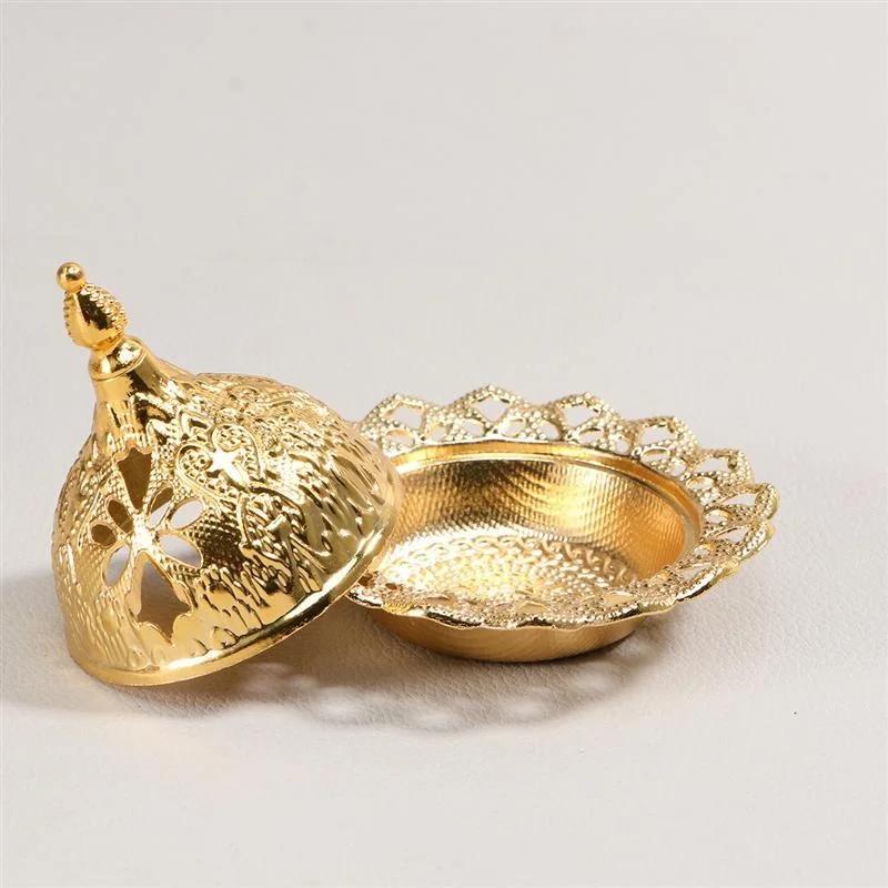 1 Pcs Metal Incense Burner Retro Porcelain Incense Burner Portable Buddhist Incense Burner Home Teahouse Aromatherapy Burner