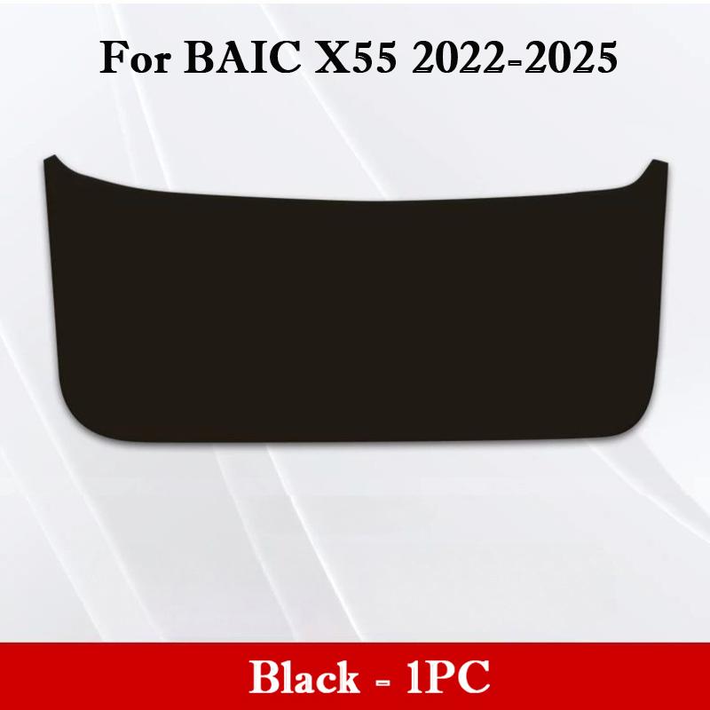 

For BAIC X55 2026-2026 Car Trunk Door Anti Kick Pad Tailgate Anti-Scratch Protective Sticker Interior Cargo Liner Decoration Mat чёрный