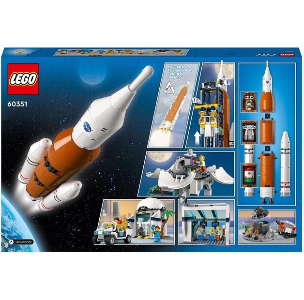 LEGO City 60351 Rocket Launch from the Cosmodrome