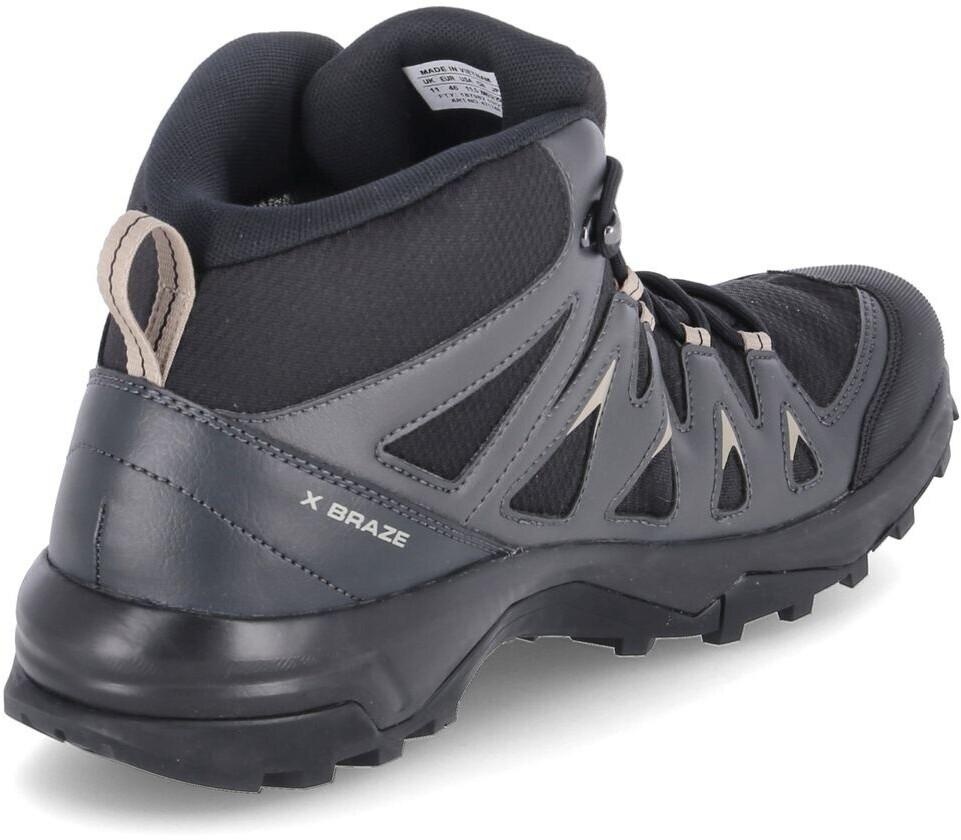 Обувь для треккинга Salomon X Braze Mid Gore-Tex black