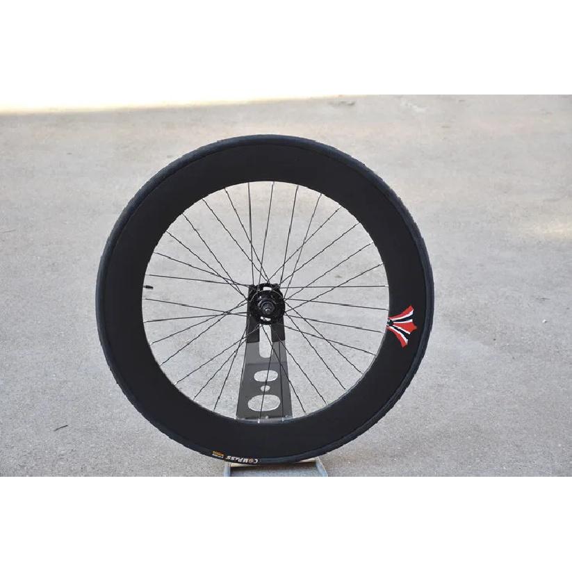 Fixed Gear Bike Wheelset, Aluminum Alloy, Fixie TRACK, Single Speed Bicycle Racing Wheel with 32H Bearing Hub, 70mm, 700C