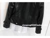 Chaqueta de Motociclista de Cuero PU Ajustada para Mujer Estilo Coreano 2025 - Corta, Versátil, Diseño de Solapa para Primavera/Otoño