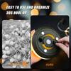 4-in-1 LED Camping Lamp Strip USB Rechargeable Atmosphere 10M Length Waterproof Light String Garden Decoration Tent Flashlight