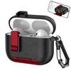 For AirPods 4 Case Leather Texture Matte Earphone Case with Phone Stand Bluetooth Headset Cover For AirPods Pro 3 2 1 Shockproof Earphone Charging Box