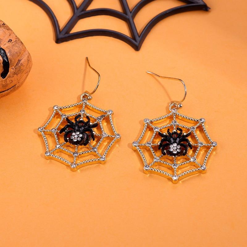 New Halloween Stud Earrings Combination Cartoon Funny Easter Earrings Set