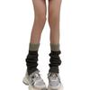 Womens Lolitas Knit Long Socks Flared Leg Warmers Harajuku Booties Socks Winter Warm Ankle Heap Socks