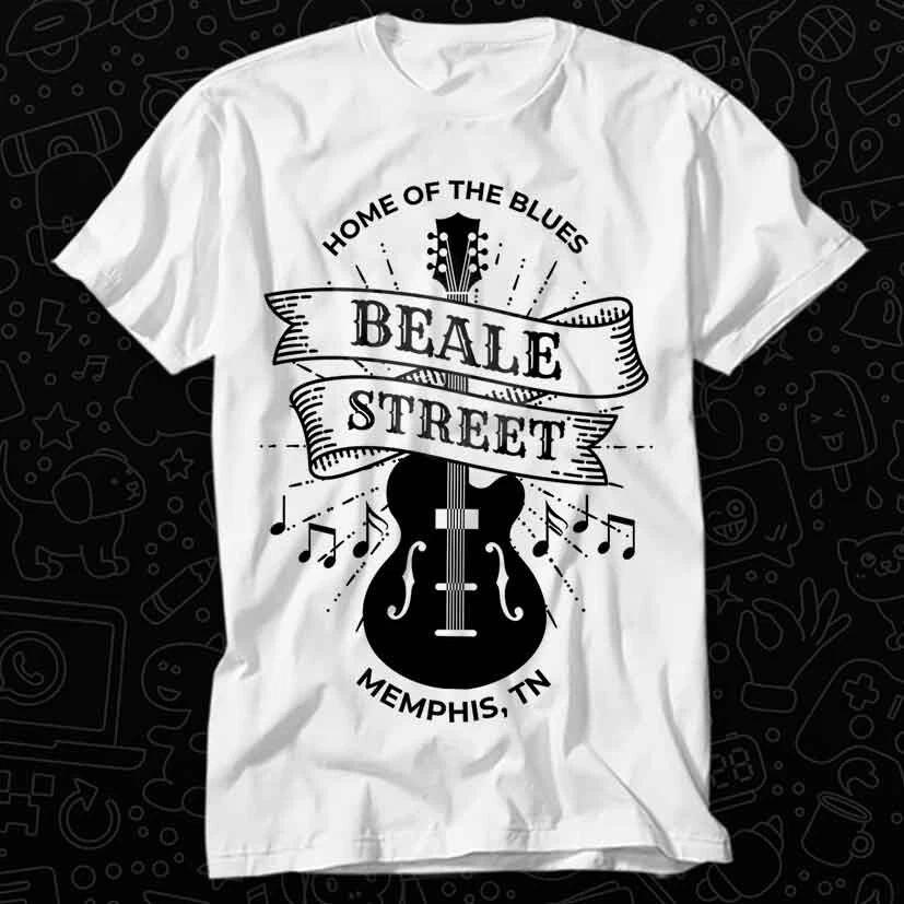 Beale Street Memphis Tennessee Home Of The Blues T Shirt 370 XL