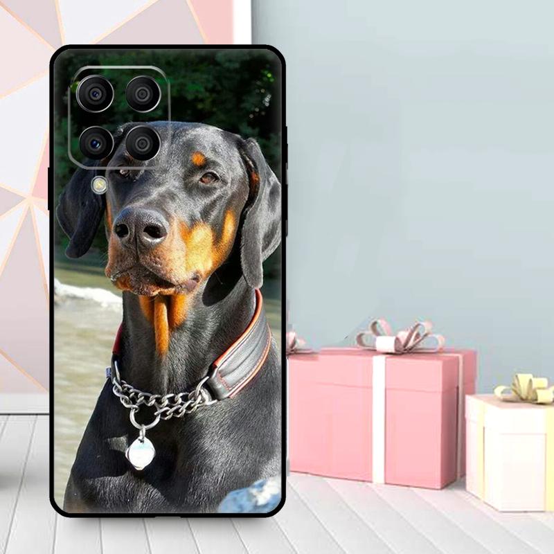 Dachshund Doberman Dog Case For Samsung Galaxy M36 M12 M52 M06 M16 M56 M33 M15 M55 M31 M13 M14 M53 M32 M35 M34 M54