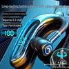 2025 Bluetooth Ear-Hook Headphones with Ultra-Long Battery Life, Compatible with Android, Apple, Xiaomi - Perfect for Business, Taxi, and Takeaway Use