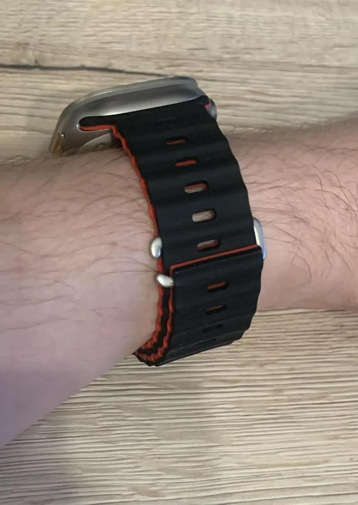 Ocean Armband für Apple Watch Ultra 3 2 Band 49mm Serie 45mm 41mm 46mm 42mm 40 44mm Silikon Uhrenarmband iWatch 11 10 9 8 7 6 5 SE2