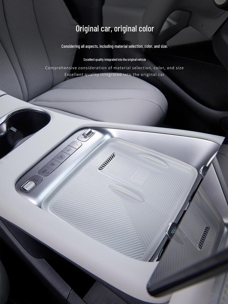 Silicone Anti-Slip Dustproof Pad for BYD Sea Lion EV Wireless Charging Panel