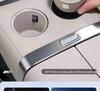 Front Drainage Coaster & Central Control Beverage Cup Holder for Xiaomi YU7 - Full-Coverage Interior Accessory.
