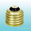 10Pcs E27 Nickel-Plated Copper Screw Lamp Socket Caps Solder/Solder-Free LED Bulb Accessories for Home Improvement