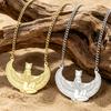 Egyptská Okřídlená Bohyně Hathor Přívěsek Náhrdelník Starověká Mytologie Ochranný Amulet Nerezová Ocel Dámské Šperky