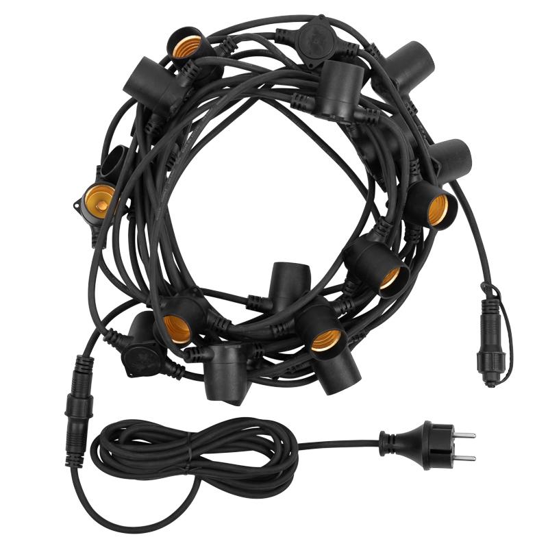 

Garland Neon-night belt-light 10 M Black Rubber 50 Cm Pitch 20 Cartridges Ip65 331-331