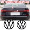 2pcs ABS Car Front Grill Emblem Rear Trunk Badge Logo for Volkswagen VW Passat 2019-2024 Scirocco Premium Pro Plus Extra Quality RL1BD2