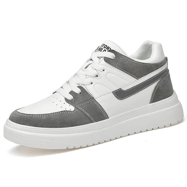 Sneakers Herren Schuhe mit Absatz Versteckte Absätze Atmungsaktive Schuhe zur Höhenvergrößerung für Herren Erhöhende Einlegesohle 8CM6CM Optionale Höhe Schuhe