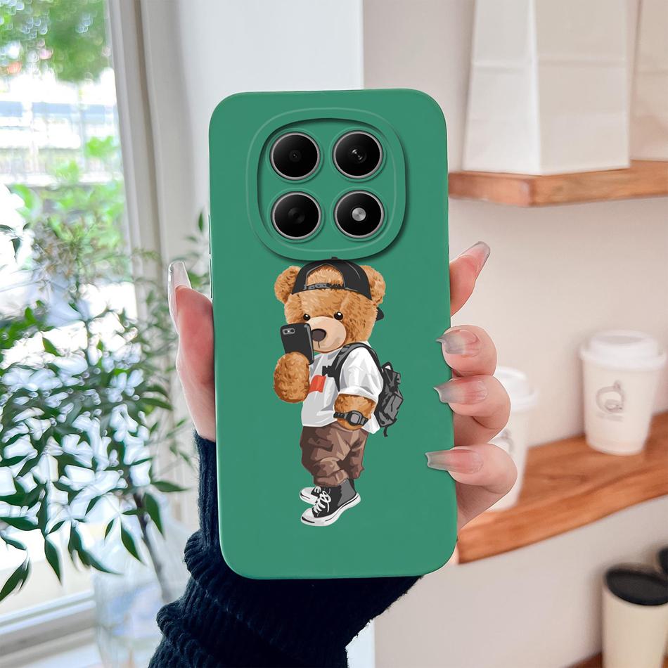 For Xiaomi Redmi Note 15 Pro Plus Phone Case Cool Astronaut Funda For Redmi Note15 Pro 4G 5G Soft Liquid Silicone Back Cover