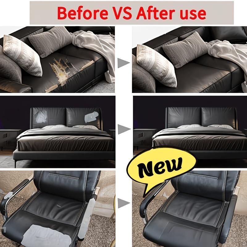 Car Seat Leather Repair Tape Self-Adhesive Patch Fix Peeling Cracked Upholstery DIY Auto Interior Restoration Sticker