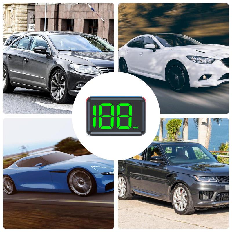 Car Hud Head Up Display Electronic Hud Projector Head Up Display Mini Digital Speedometer With 3.2-Inch LED Screen Hud For