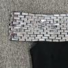 Rochie Bodycon Bandaj Europeană & Americană cu Strass-uri, pe un umăr