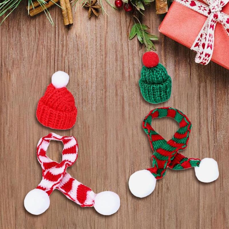 Weihnachts-Strickmützen Weiche Festliche Warme Mützen Interaktive Feiertagsmützen für Männer Frauen Kinder