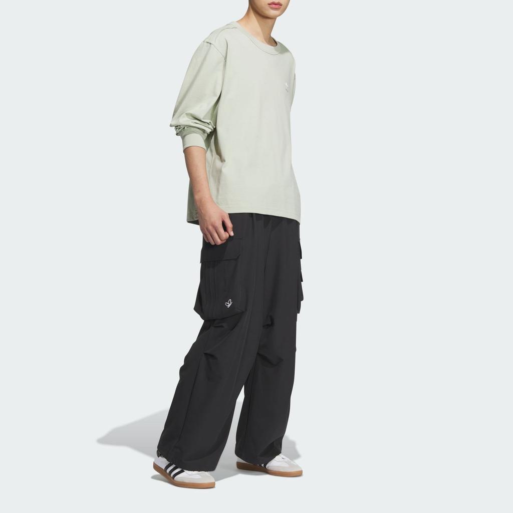 Adidas Originals Toc Long Sleeve Tee Unisex Tops Green JG1521