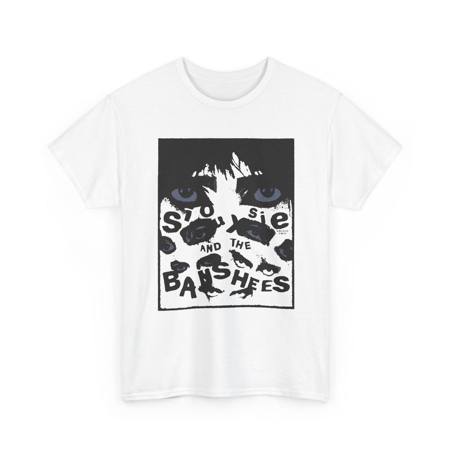 Siouxsie and the Banshees Band T-shirt 70s Post Punk, Gothic Rock Music Tee 4XL