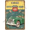 Route 66 Metal Sign House Plaque Metal Poster Tin Sign Plate Wall Posters Vintage Retro Aesthetic Room Decor Wall Art Decoration