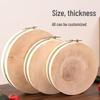 OEING Natural Willow Wood Round Cutting Board
