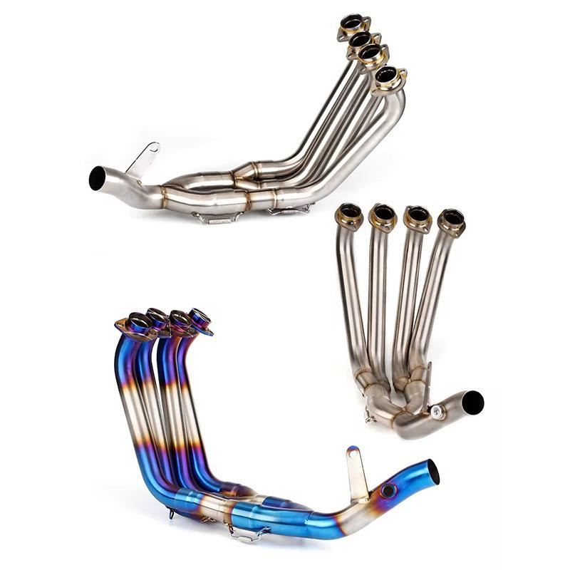2006-2016 Yamaha YZF-R6 Modified Front Exhaust, Connects to Original Rear