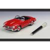 WELLY 1/24 1955 Mercedes-Benz 190 SL Alloy Roadster Sports Car Model Diecast Metal Classic Retro Old Car Vehicle Model Kids Gift