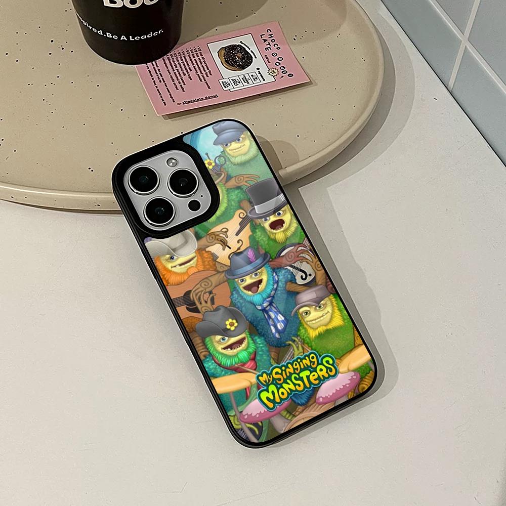 My Singing M-Monsters Phone Case for Iphone 17 16 15 14 Air 13 12 11 Pro Max Mini Plus Fundas Shell PC+TPU Cover