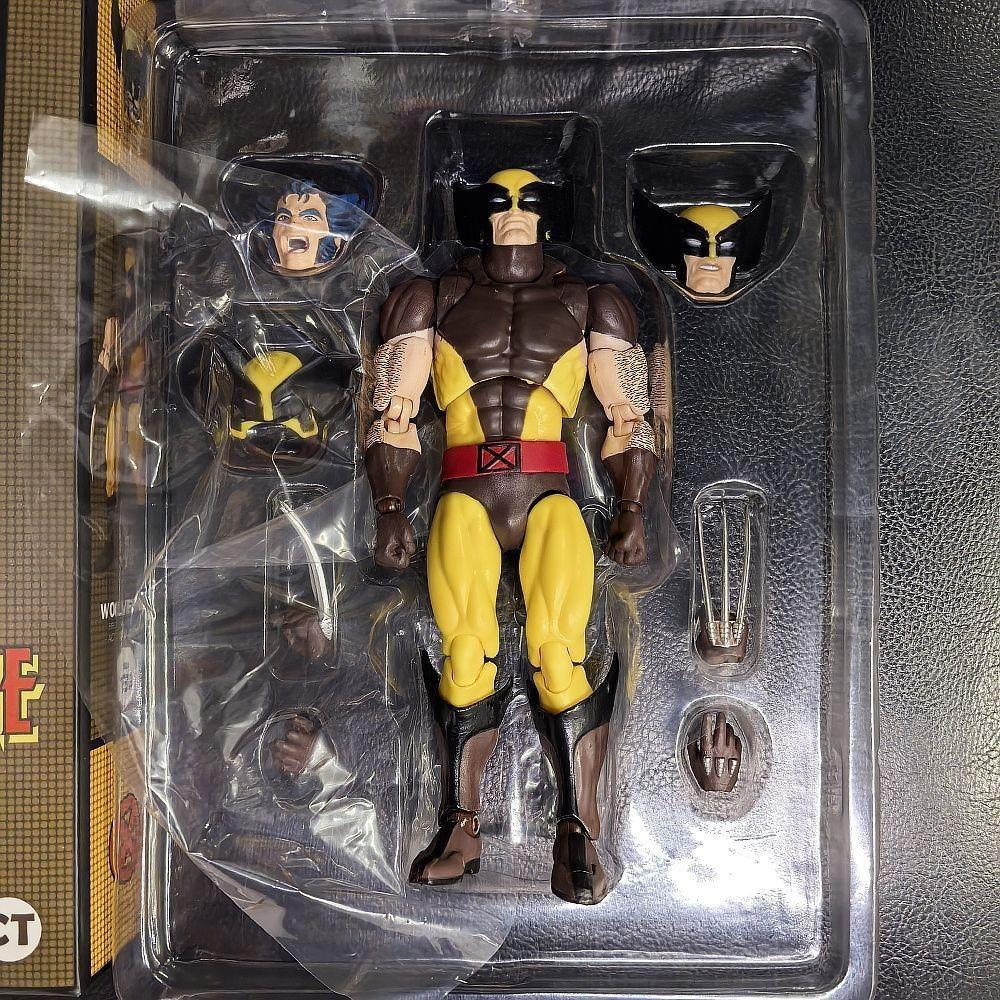 Marvel Xmen Mafex Wolverine Pvc Action Figure With Articulated Joints For Collectors