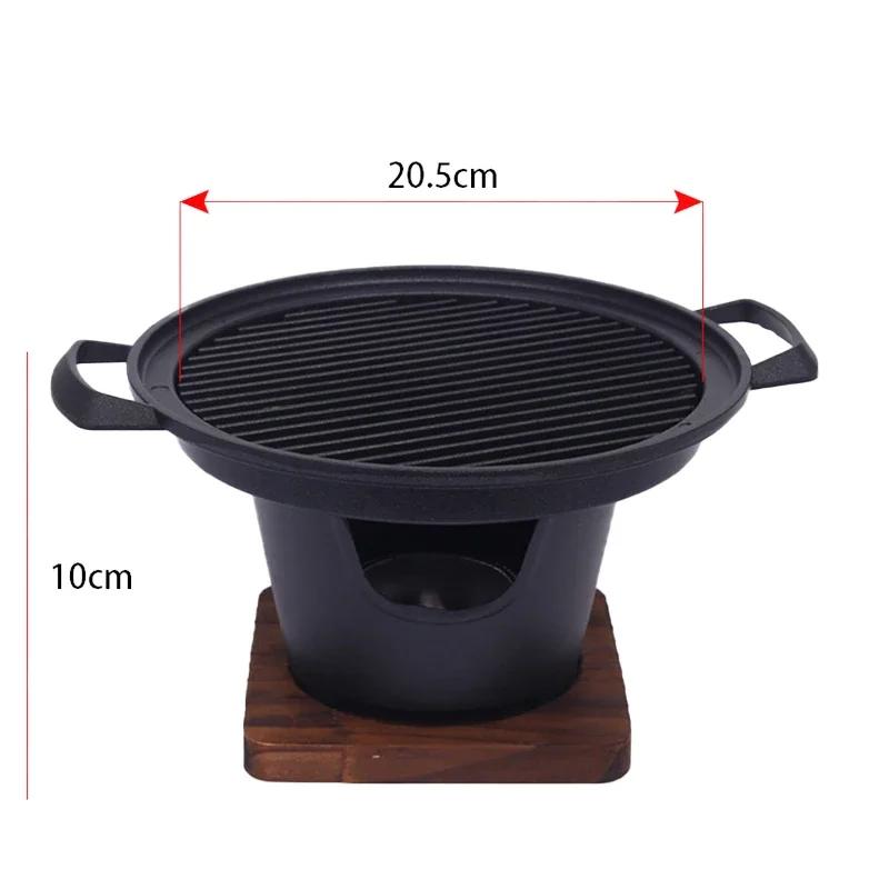 Mini-Grill Japanischer Ofen für eine Person Zuhause Rauchloser Grill Außen-Grillofen Platte Röstkocher Fleischwerkzeuge