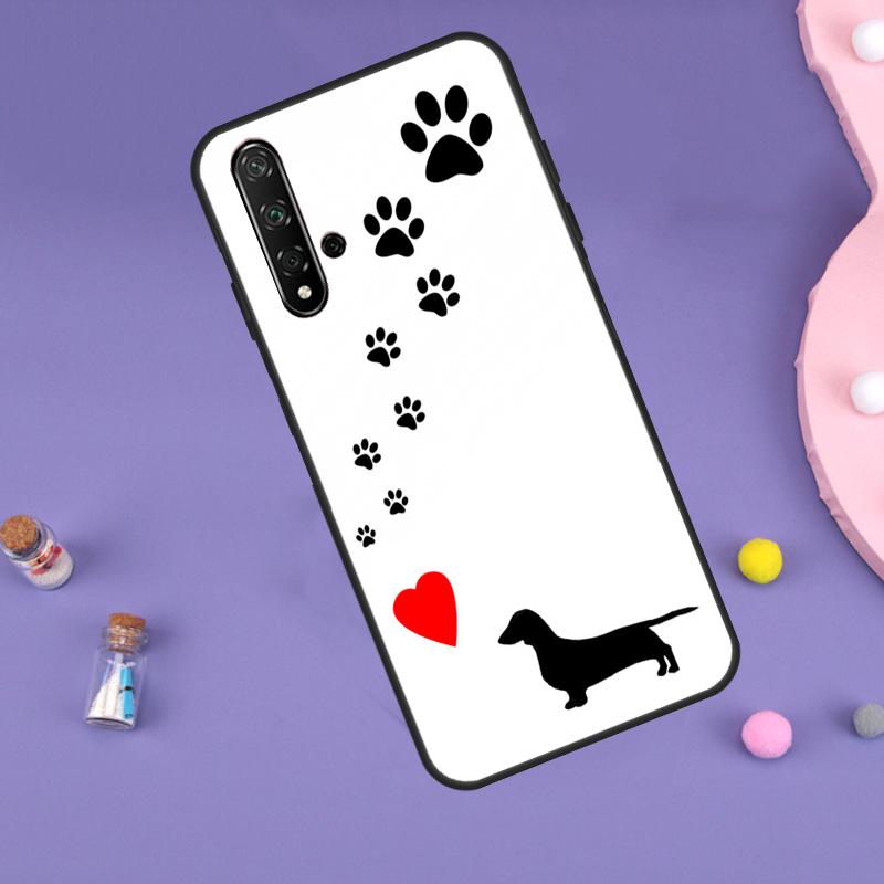 Sausage Dog Dachshund Quotes For Huawei Nova 11i 12i 8i 7i 3i 9 10 SE Y60 Y61 Y70 Y72 Y73 Y90 Y91 P20 P30 P40 Lite Case