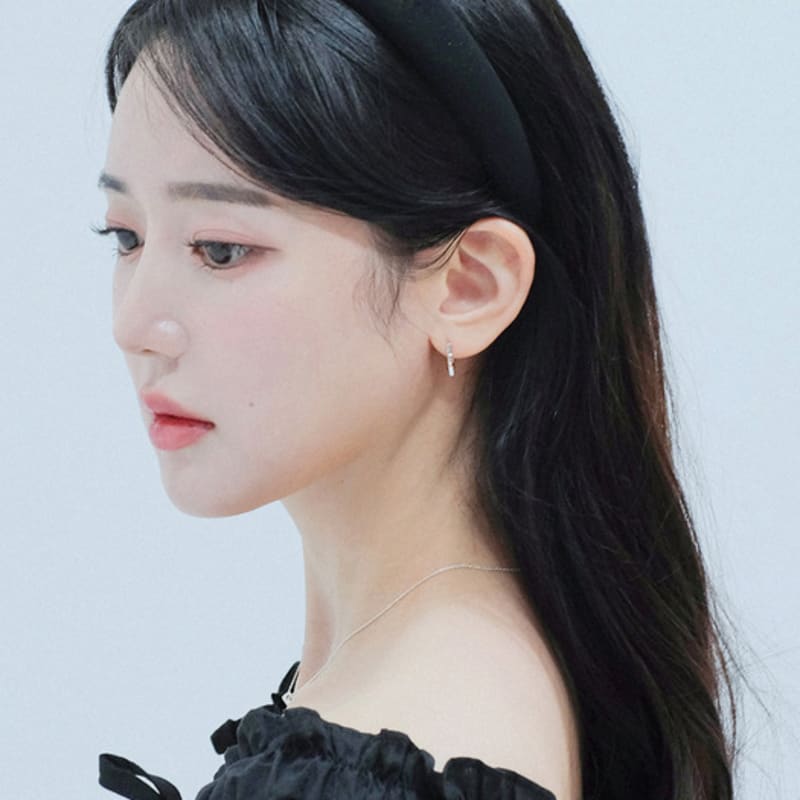 

oooho Пышная повязка для волос - Черная Black