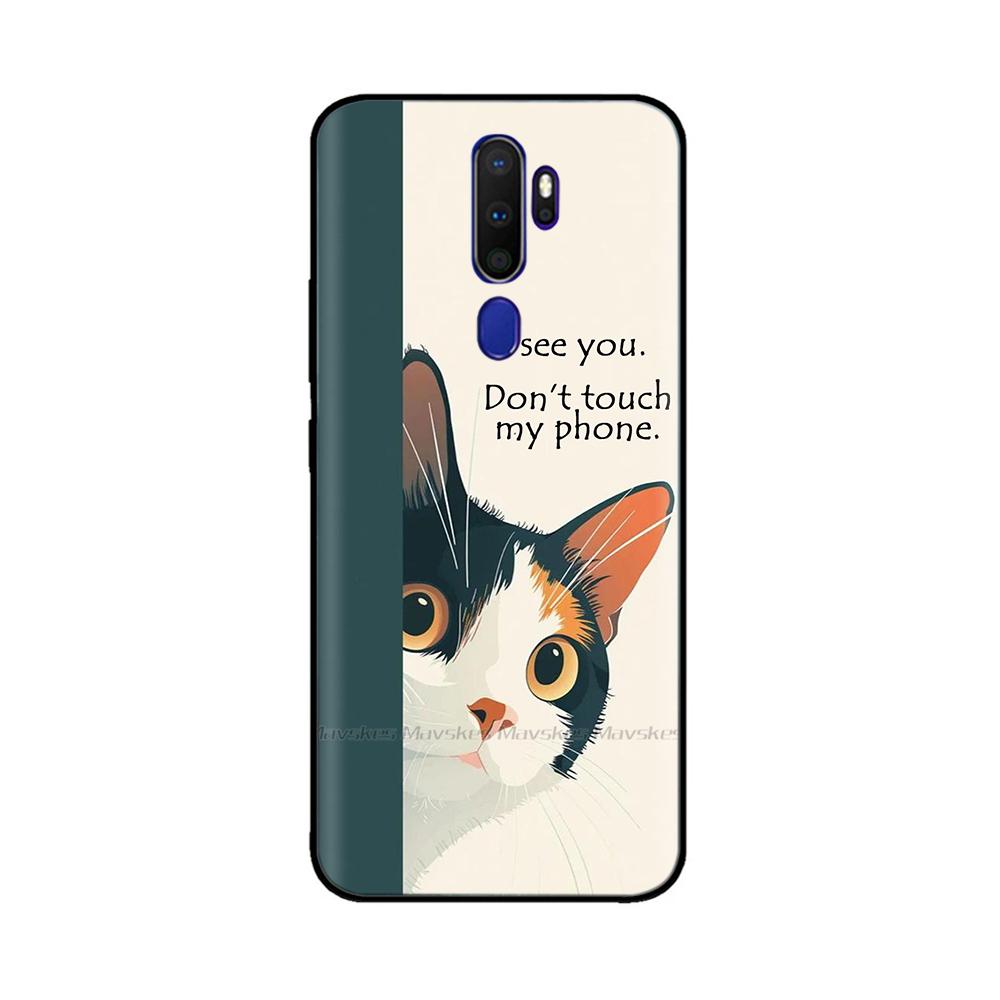 Für Oppo A9 2020 Hülle Oppo A5 2020 Niedliche Cartoon Bemalte Abdeckung Weiche TPU Handyhülle Für Oppo A11X OppoA5 OppoA9 2020 Bumper Fundas
