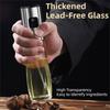 Fine Spray Oil Spray Bottle Stainless Steel Oil Dispenser Bottle Glass Oil Sprayer  Household
