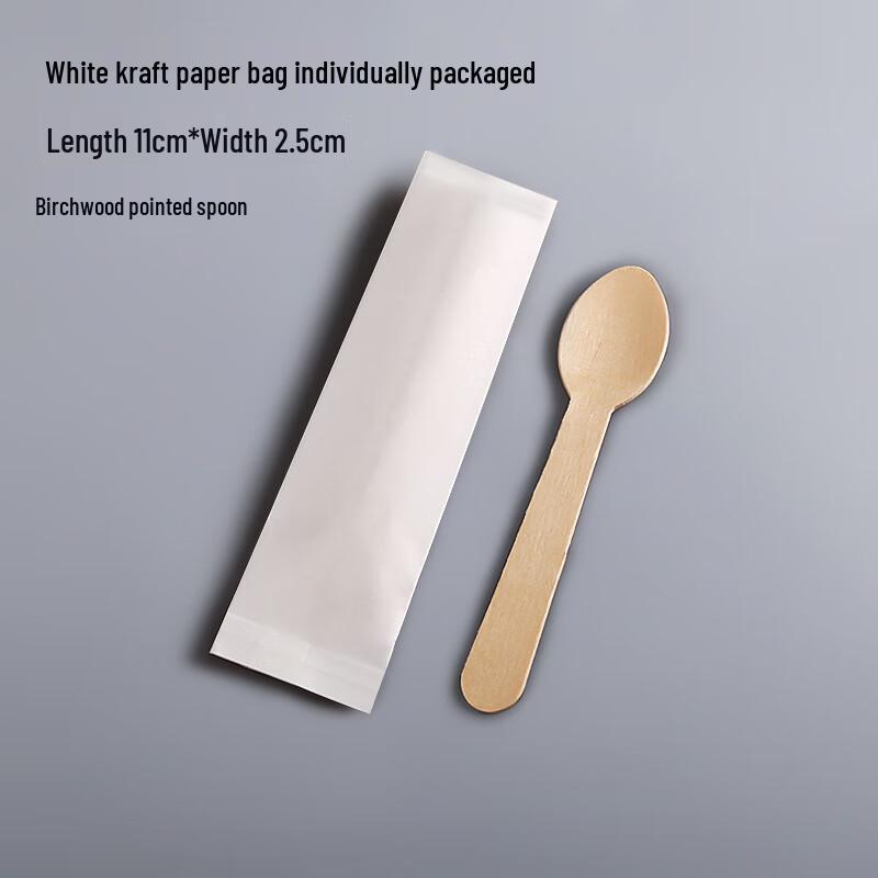 

Disposable Wooden Ice Cream Spoons 11CM