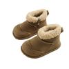 Winter Girls' Non-slip Soft-soled Snow Boots Warm Cotton Shoes Children's Thickened Fleece-lined Cotton Boots